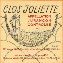 Clos Joliette sec 1983 75cl AOC Monbazillac