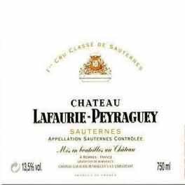 Lafaurie Peyraguey 1950 Sauternes 1er GCC 75cl 