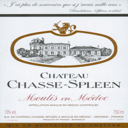 Chasse Spleen 2010 Moulis Cru Bourgeois 75cl