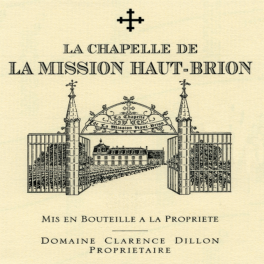 La Chapelle de la Mission Haut Brion 2016 Pessac Leognan 2nd vin 75cl